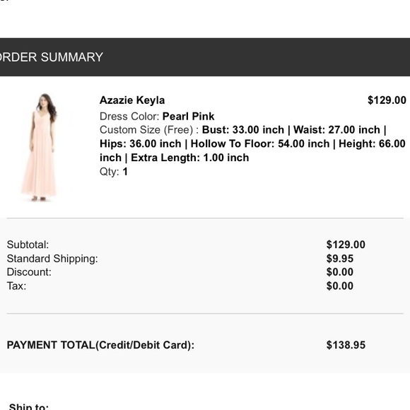 Azazie Bridesmaid Dress (Keyla) - Picture 8 of 9